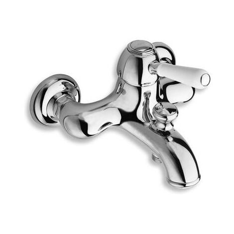 Cristina Ondyna – Mitigeur de baignoire chrome rétro finition métal – Entraxe standard – Cartouche céramique 'Life Time' – AE10751
