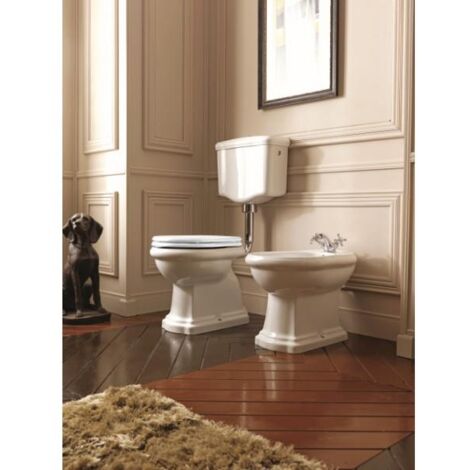 Cristina Ondyna – Bloc WC Chambord réservoir mi-haut sortie murale – Abattant inclus – Hauteur 1045 mm – Saillie 705 mm – Garantie 8 ans - WCH1082