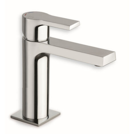 Cristina Ondyna – Robinet mitigeur lavabo sans vidage 140mm – Hauteur sous bec 95mm – Finition chromée – Cartouche 25mm – Garantie 8 ans