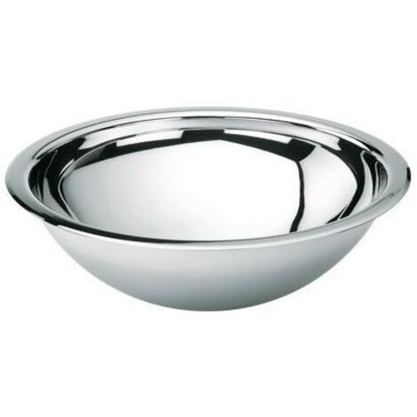 Cristina Ondyna – Vasque à encastrer inox AISI 304 Ø33cm – Hauteur 13cm – Épaisseur 1mm – Gabarit découpe 30cm – MS44