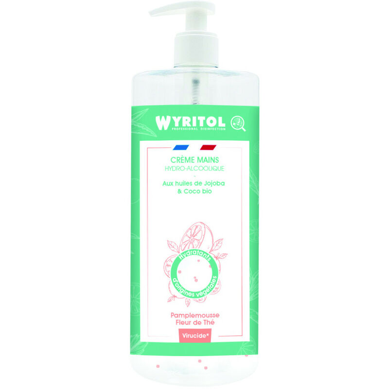 Wyrithol creme hydroalcoolique fl 500ML pamplemousse