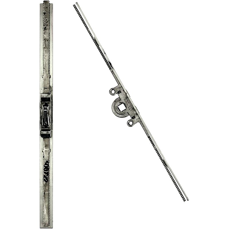 Ferco - Crémone ob F15 df/dv ajustable haut et bas l 1530mm cote d 700mm 2 galets G-22048-00-0-1