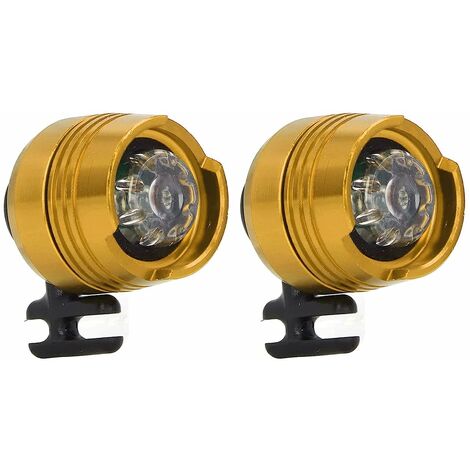 Croc Shoes Leuchtturm, 2 Stück LED-Clogs Langlebige leichte Schuhe für Halloween (Gold) ZQYRLAR