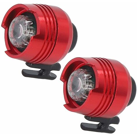Croc Shoes Scheinwerfer LED Clogs Schuhe Licht 2PCS tragbar (Rot) ZQYRLAR