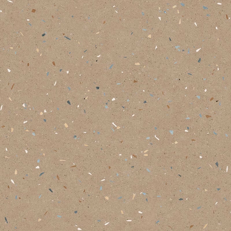 Carrelage sol / mur effet terrazzo 120x120 cm Croccante-R Nuez (vendu par boite de 1,44m2)