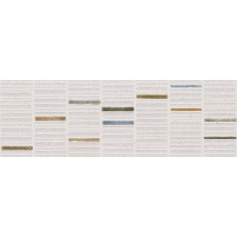 Carrelage mur faience effet terrazzo 32x99 cm Croccante Topping Cialda-R Macedonia (vendu par boite de 1,27m2)