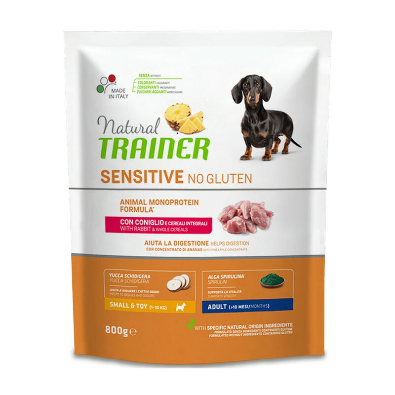 Natural Sensitive per Cani Adult Mini da 800 gr Coniglio - Trainer