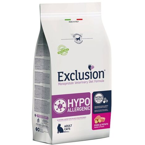 Crocchette Gatto Hypoallergenic Exclusion - size 1