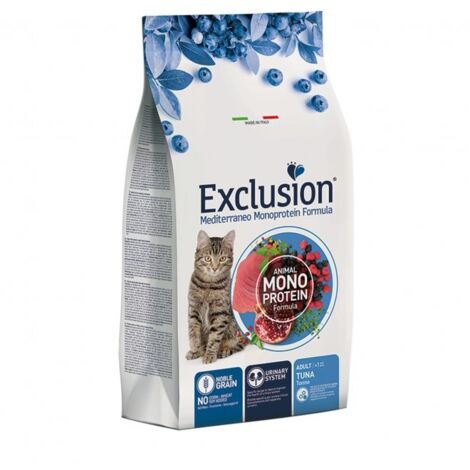 Crocchette  Gatto Noblegrain - Adult Tonno 1,5 kg Exclusion