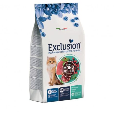 Crocchette Gatto Noblegrain - Sterilised Tonno 300g Exclusion
