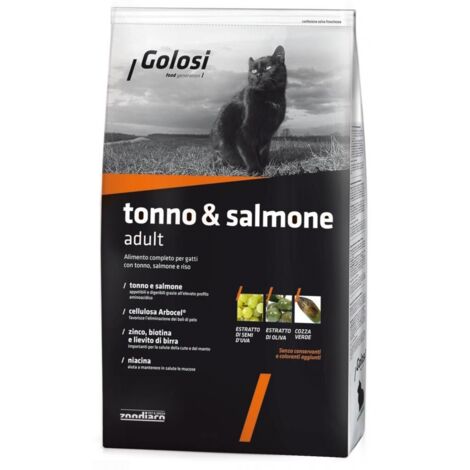 Crocchette Gatto - Tonno & Salmone Golosi - size 1