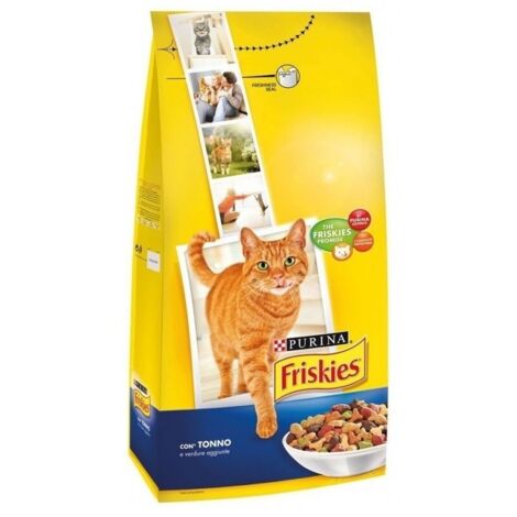 crocchette per gatto adulto "vitality" con tonno e verdure , 2kg - purina