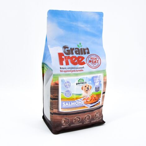 CROCCHETTE PERAGA GRAIN FREE PER CANE CUCCIOLO TAGLIA GRANDE 2KG SALMONE CIBO PER CANI