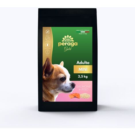 Ultima Cibo per Cani Mini Crocchette Sensitive con Salmone e Riso - 1,5 kg