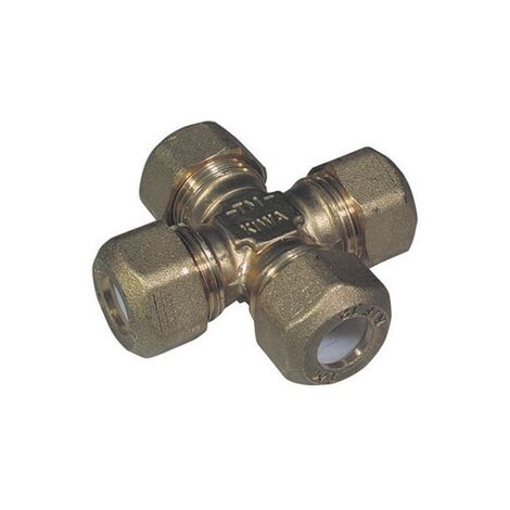 Croce con 4 dadi per rame con ogiva teflon tiemme 1/2 x 12r