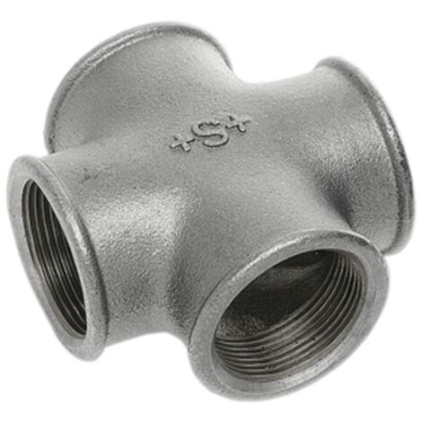 CROCE UGUALE GHISA ZINCATA D 1/2 180