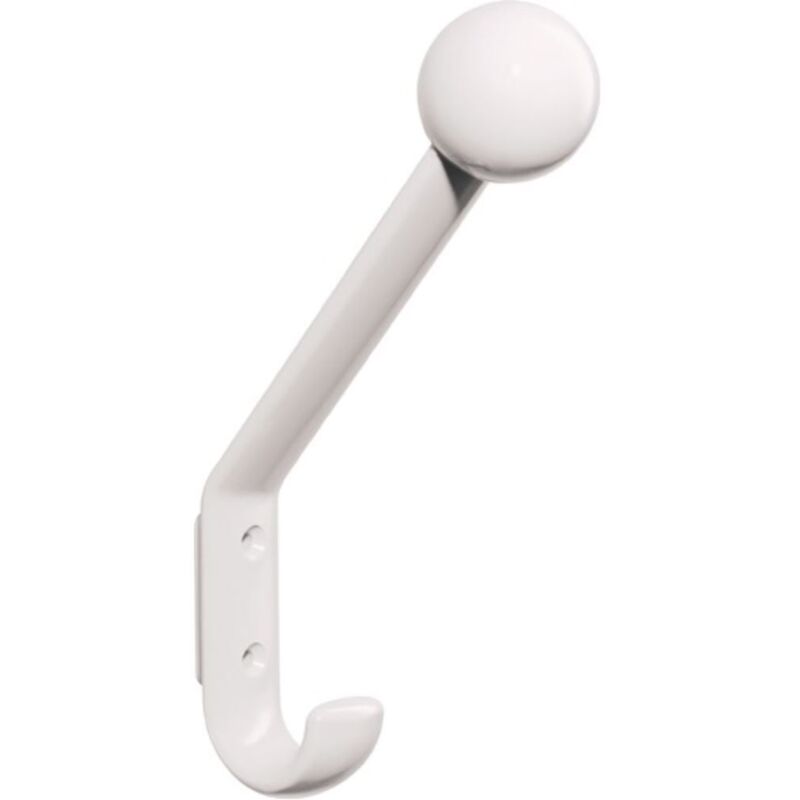 Hewi - Crochet 477.90.080 einfach A.116mm pa 99 Blanc H.172mm