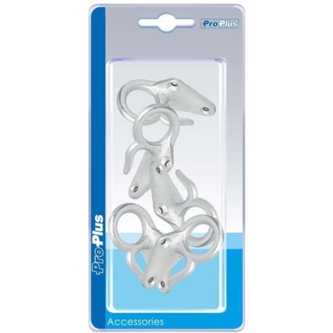 Crochet a corde en metal avec illet modele 2 5 pieces sous blister
