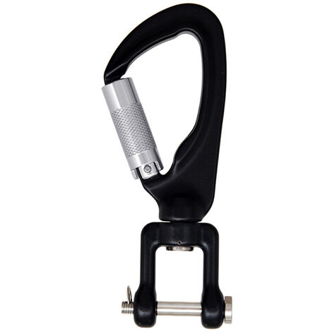 Crochet à verrouillage automatique 1/4 de tour avec témoin de chute - Keylock - Aluminium - 18 mm - FA5022818B