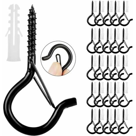 Goiio 100 Pièces Crochets De Plafond De 1/2 Pouce