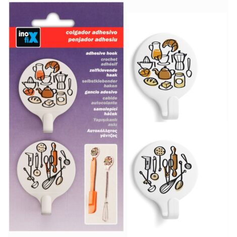 Crochet Adhx2 Rond Deco Cuisine - Inofix