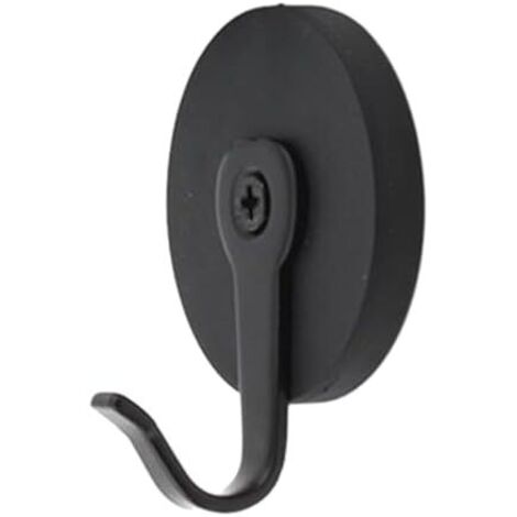 Crochet Aimanté Puissant Magnetique Frigo Noir Néodyme Pivotants Aimant Magnétique Crochets Aimantés Puissants Crochets,Crochets Magnétiques Extra Forts,Crochet -