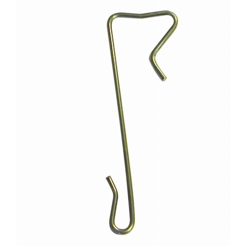 Crochet ardoise crosinus inox 17% 12x2,7 agrafe A20 P6 bte 500 xl - 752657