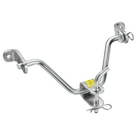 Crochet attelage autoportée pour tondeuses Honda GGP Stiga 92-122 cm – Installation facile – Kit d'origine GGP/Castelgarden