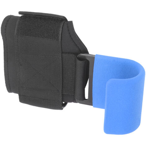 Crochet Bleu pour Musculation et Powerlifting - Accessoire d'Entraînement, Ceinture et Bandeaux de Poignet pour Haltérophilie