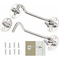 Entrebailleur De Sécurité Acier – Vieilli Bronze – Longueur 13 Cm