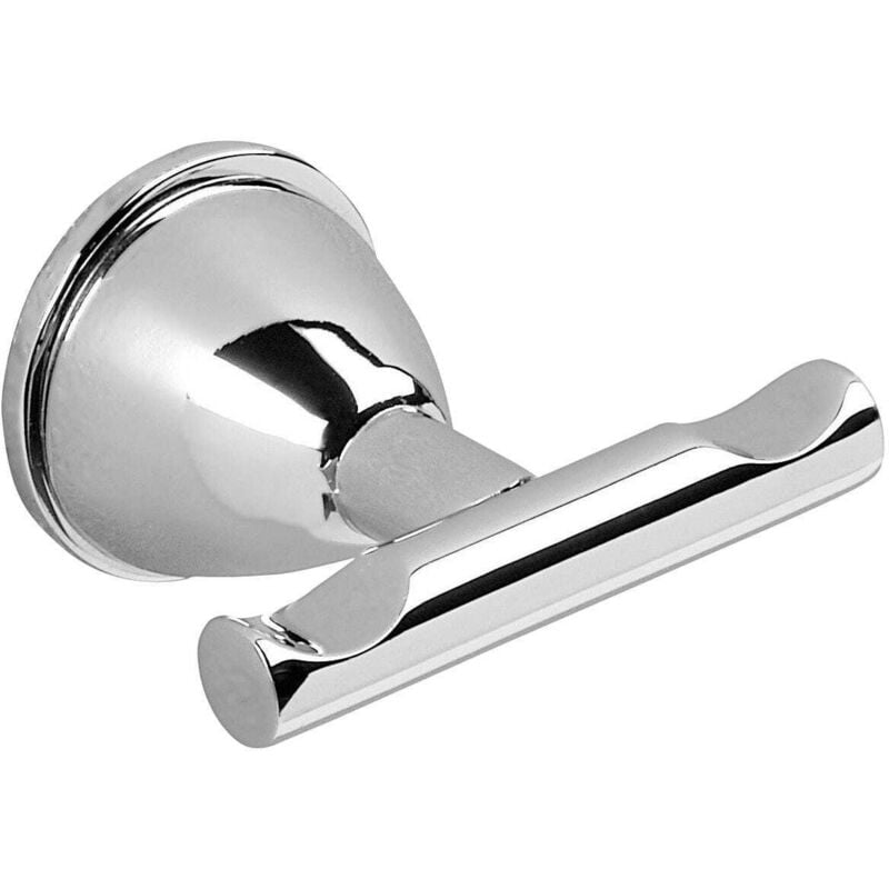 Kiamami Valentina - Crochet Chromé Avec Double Attache Et Fixation Murale Gemma