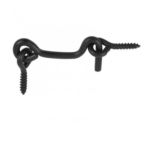 Crochet contrevent acier prépeint, H.35 x L.200 x P.20 mm