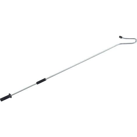 Crochet de berger pour pattes – Longueur 95 cm – 1 poignée fixe et 1 mobile – Pour attraper facilement les moutons – Kamer
