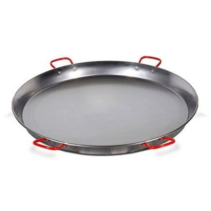 LA IDEAL - Poêle à paella 90 cm en acier poli 50 parts