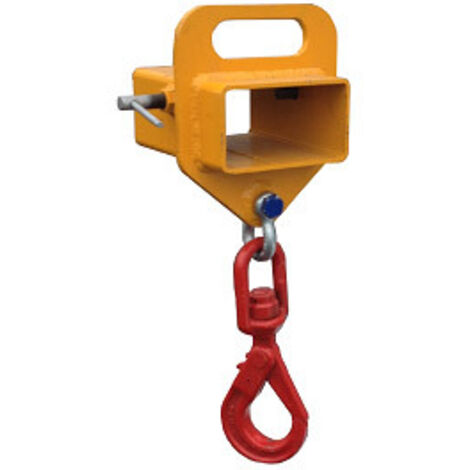 Crochet de charge pour fourche chariot élévateur 1 500 kg – accessoire de levage industriel