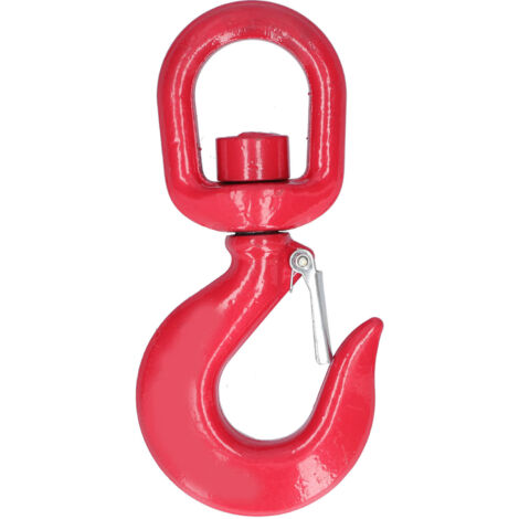 Crochet de Grue 3 Tonnes Type Américain Rotation 360° Accessoire de Levage Capacité 12 Tonnes