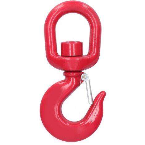 Crochet de grue de 2 tonnes, Type américain, accessoires de levage rotatifs, limite de charge de travail 8