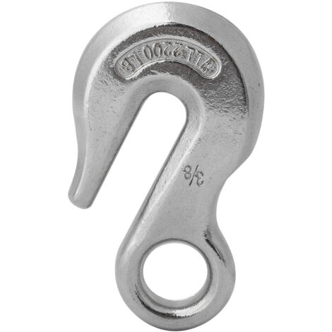 Crochet de Levage en Acier Inoxydable pour Bateau à Rames et Kayak - Accessoire Durable 3/8"