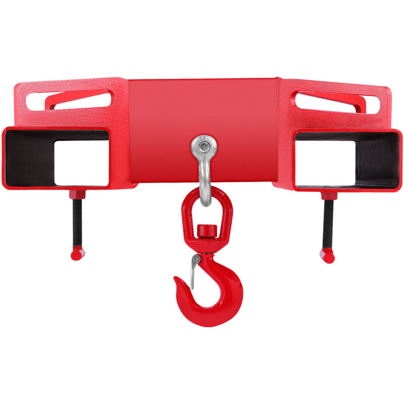 Crochet de levage pour chariot élévateur Mophorn de 3 tonnes, crochet pivotant d'une capacité de 6 000 lb, accessoire pour chariot élévateur à grue
