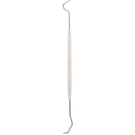 Crochet de nettoyage double en acier inoxydable pour outils de tête, tube à essai, nid de fourmis, loin