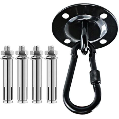 Crochet de Plafond en Acier Inoxydable, Suspension pour Fauteuil Suspendu, Crochet de Fixation Murale pour Hamac Suspendu