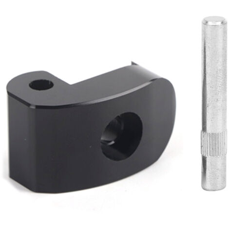 Crochet de pliage à boucle avec goupille anti-déformation pour trottinette électrique XIAOMI M365/PRO (noir)