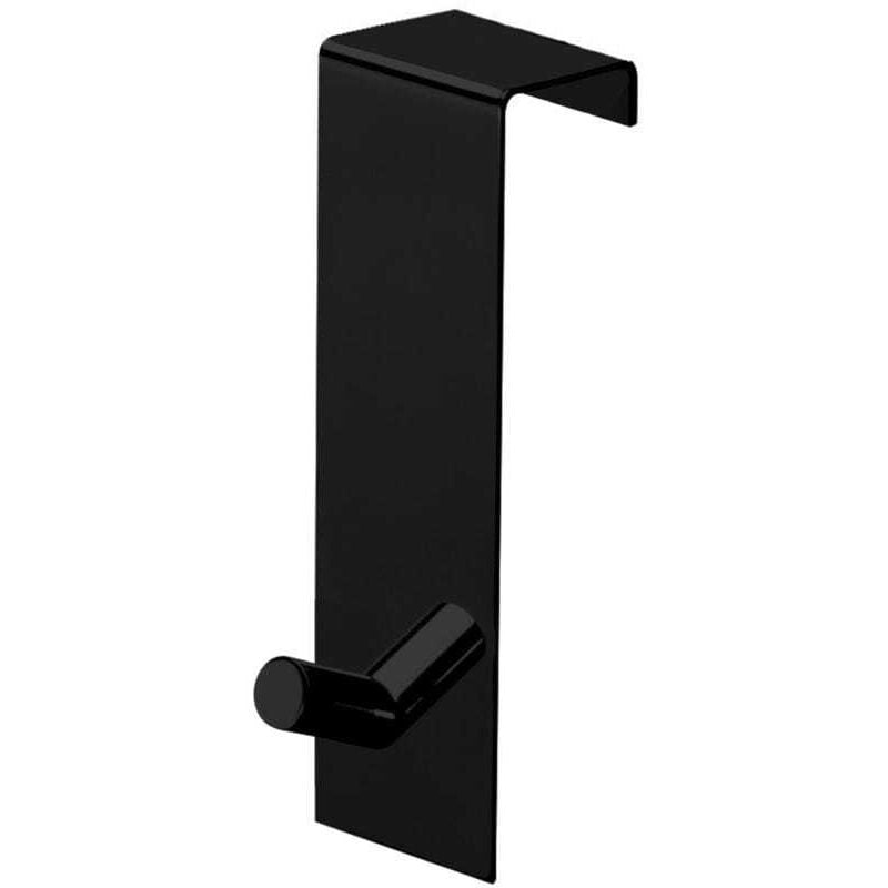 Kiamami Valentina - Crochet De Porte De 20 Mm En Acier Noir Mat