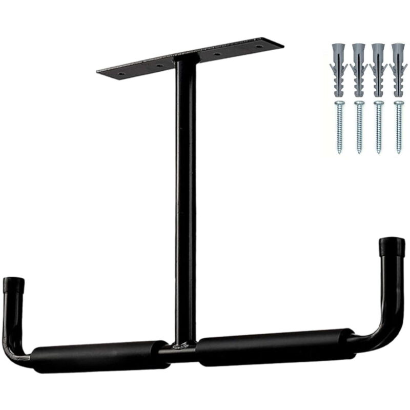 Feiyue - Crochet de rangement suspendu pour garage, crochet de suspension, support utilitaire en métal monté au plafond, support de plafond pour