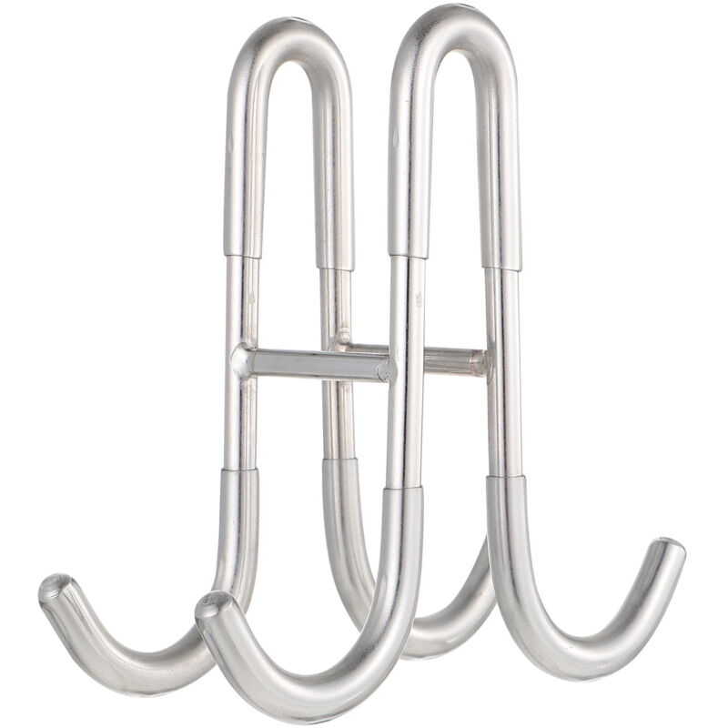 Crochet de suspension double face pour porte-serviettes, cintre pour porte en verre