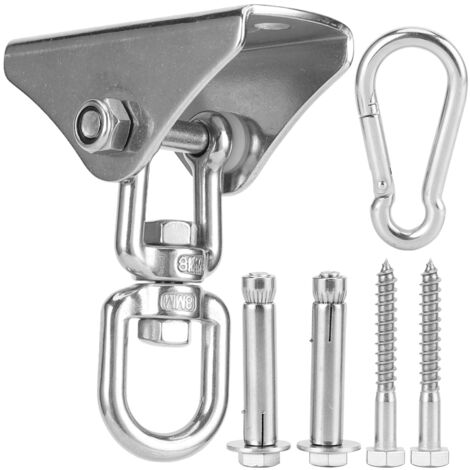Crochet de Suspension en Acier Inoxydable, Accessoire de Levage pour Sac de Sable et Chaise Suspendue, Fixation Robuste