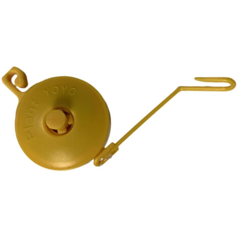 Crochet de suspension pour plantes Yoyo rtractable jaune