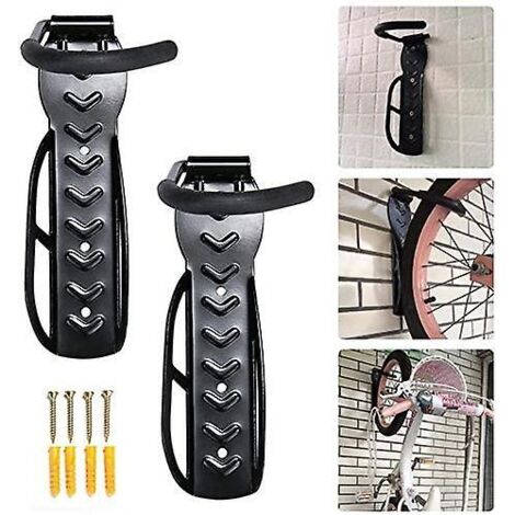 Crochet de vélo, support de vélo mural, crochet en fer épais pour l'intérieur