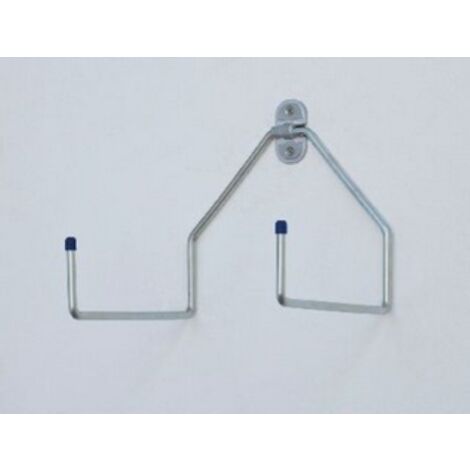 crochet double en acier en forme de L pour tuyau d&39irrigation 200x250 mm