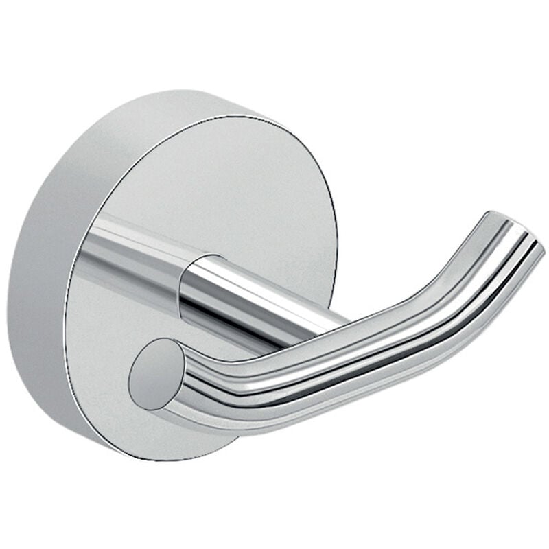 Gedy - Appendiabiti a muro linea Eros doppio gancio Cromato